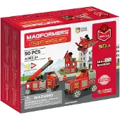 Clics Toys Magformers Magnetset Das tolle Set mit Einsatzfahrzeugen
