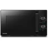 Toshiba MW-MG20P Flache Kombi-Mikrowelle, 20 l, 800 W, schwarz