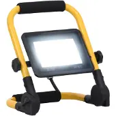 vidaXL LED-Fluter mit Handgriff 30 W Kaltweiß
