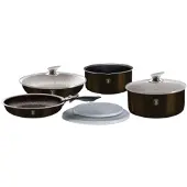 Berlinger Haus 9-teiliges Topfset BH-7041 ABNEHMBARER GRIFF