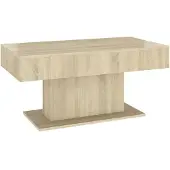vidaXL Couchtisch Sonoma-Eiche 96x50x45 cm Holzwerkstoff