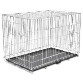 vidaXL Faltbare Hundebox Metall XXL