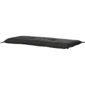Madison Bankauflage Rib Black Zweisitzer