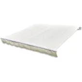 vidaXL Ersatzstoff für Markise Creme 430x295 cm Polyester