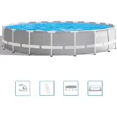 Intex Prism Frame Swimmingpool-Set 610 x 132 cm 26756GN