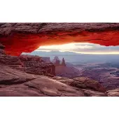 Overig Vliestapete "Digitaldruck Vlies - Mesa Arch - Größe 450 x 280 cm" bedruckt glatt Wohnzimmer, Schlafzimmer