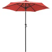 vidaXL Sonnenschirm Terrakotta 200 x 224 cm Aluminium