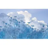 Komar Vliestapete "Digitaldruck Vlies - Blue Sky - Größe 400 x 250 cm" bedruckt glatt Wohnzimmer, Schlafzimmer