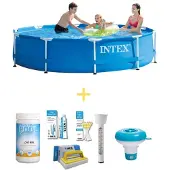 Intex Metal Frame Pool - 305 x 76 cm - WAYS Wartungspaket