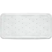 kela Antirutschmatte Kreta Badewanne White (72 x 36 cm)