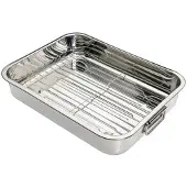 Kitchencraft Edelstahl Bräter 38x27.5 Cm