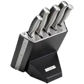 Diamant sabatier Riyouri Messerblock 5-teilig Schwarz