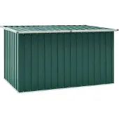 vidaXL Gartenbox Grün 171 x 99 x 93 cm - Aufbewahrungsbox - Aufbewahrungsboxen - Garten-Kissen-Box - Garten-Kissen-Boxen