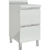 vidaXL Gewerbe-Küchenschrank mit 2 Schubladen 50x60x96 cm