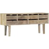 vidaXL Anrichte Solide Mango Holz