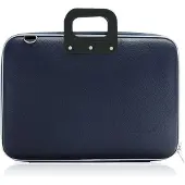 Bombata Klassische Laptoptasche 46,5 x 35 cm Kunstleder dunkelblau