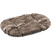 Ferplast tierkissen Relax Cities 85 x 55 cm Baumwolle braun