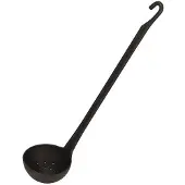Paderno Soßenlöffel Series 12900 Pa+plus Black 10 cm Perforiert