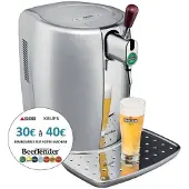 Krups VB700E00, 5 l, Draft-Bierzapfanlage, Affligem, Heineken, Chrom, 61 W, 5,38 kg