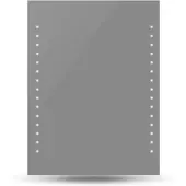 vidaXL Badspiegel mit LED-Leuchten 60×80 cm