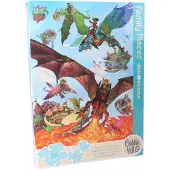 Cobble Hill Drachenstaffel Familienpuzzle 350 Teile