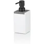 kela Seifenspender Cube Weiß 300 ml
