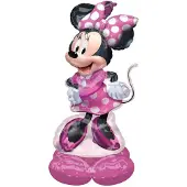 Amscan AirLoonz Minnie Mouse Folienballon P71 verpackt 83