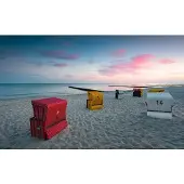 Overig Vliestapete "Digitaldruck Vlies - Ostseetraum - Größe 450 x 280 cm" bedruckt glatt Wohnzimmer, Schlafzimmer