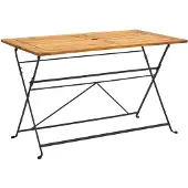 vidaXL Klappbarer Gartentisch 120x70x74 cm Massivholz Akazie