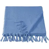 De Witte Lietaer Hamamtuch Fjara Colony Blue (100 x 180 cm)