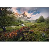 Overig Vliestapete "Digitaldruck Vlies - The Last Paradise - Größe 400 x 280 cm" bedruckt glatt Wohnzimmer, Schlafzimmer