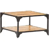 vidaXL Couchtisch 60x60x35 cm Massivholz Mango