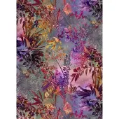 Komar Fototapete "Wild Garden - Größe 184 x 254 cm" bedruckt glatt Wohnzimmer, Schlafzimmer