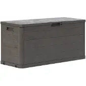 vidaXL Garten-Aufbewahrungsbox 280 L Braun