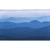 Komar Vliestapete "Blue Mountain" (Breite x Höhe), Vliestapete, 100 cm Bahnbreite