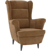 vidaXL Sessel Braun Samt