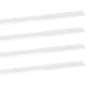 vidaXL vidaXL-Landschaften-4-st-100x9x3-cm-Hochglanz-weiß