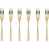 Sambonet Kuchengabeln Taste PVD Gold (6-teilig)