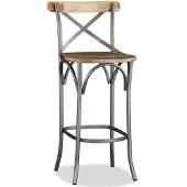 vidaXL Barhocker Mango Massivholz