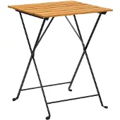 vidaXL Bistrotisch 55x54x71 cm Akazie Massivholz