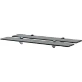 vidaXL Schweberegale 2 Stk. Glas 70x20 cm 8 mm