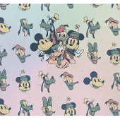 Komar Vliestapete "Digitaldruck Vlies - Mickey Fab5 - Größe 300 x 280 cm" bedruckt glatt Kinderzimmer