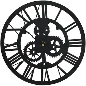 vidaXL Wanduhr Schwarz 30 cm Acryl