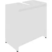 vidaXL Badezimmerschrank Weiß 60x33x61 cm Holzwerkstoff