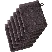 De Witte Lietaer Waschlappen Imagine Brown (6er Set)