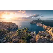 Overig Vliestapete "Digitaldruck Vlies - Mediterranes Spektakel - Größe 450 x 280 cm" bedruckt glatt Wohnzimmer, Schlafzimmer