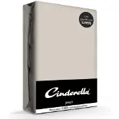 Cinderella Spannbettlaken Taupe (Jersey)-70 x 200 cm