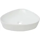 vidaXL Waschbecken Dreiecksform Keramik Weiß 50,5 x 41 x 12 cm