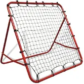 vidaXL Verstellbarer Fußball Kickback Rebounder 100x100 cm