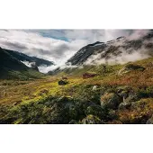 Overig Vliestapete "Digitaldruck Vlies - Pure Norway - Größe 450 x 280 cm" bedruckt glatt Wohnzimmer, Schlafzimmer